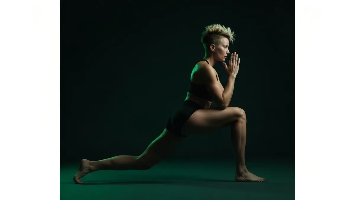 Side-by-side comparison of good posture and forward-rounded posture showing back muscle engagement
