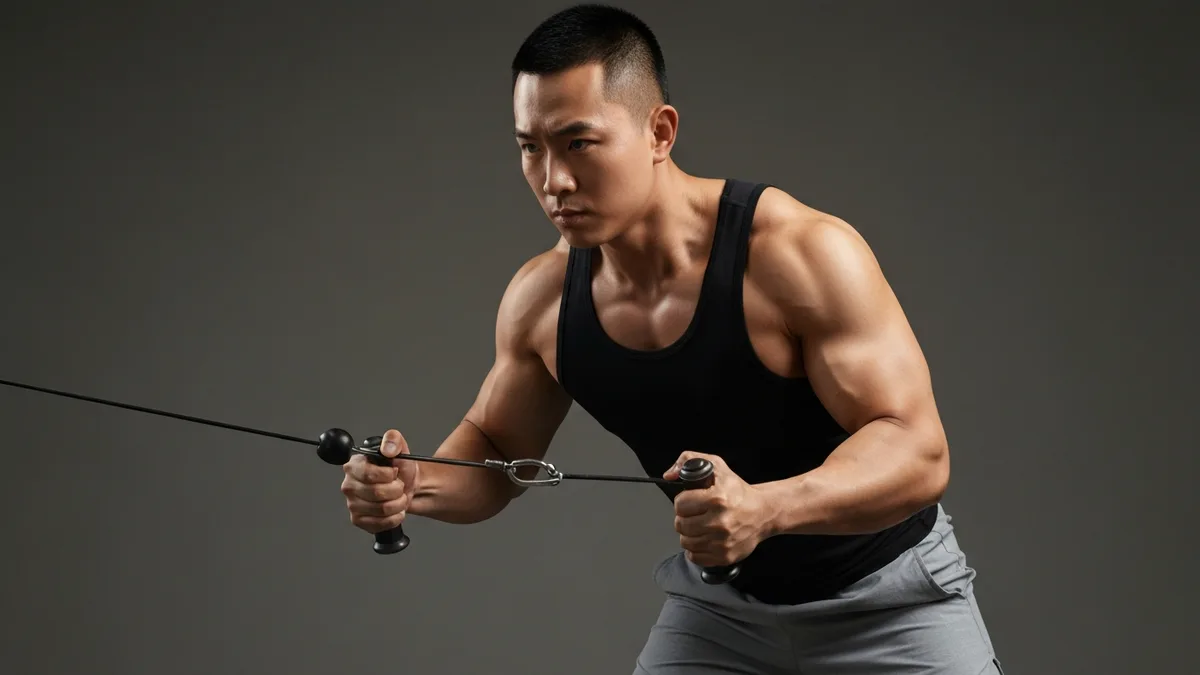 Side-by-side comparison of seated cable row and lat pulldown exercise form